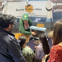 Rencontre avec le rucher-école au Musée du Terroir