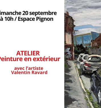Atelier : Peinture en extérieur