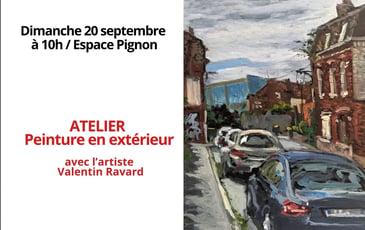 Atelier : Peinture en extérieur
