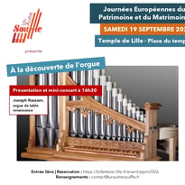 Présentation d'orgue et mini-concert