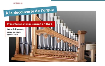 Présentation d'orgue et mini-concert