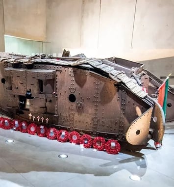 Visite libre du Cambrai Tank 1917, Centre d'interprétation de la Bataille de Cambrai