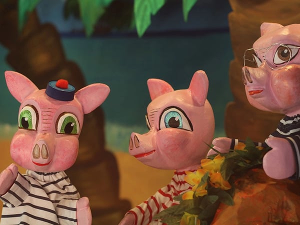 Jacques et les trois petits cochons