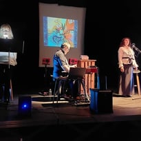 Mini-concert, lectures et vidéos du Collectif artistique OSIRYS