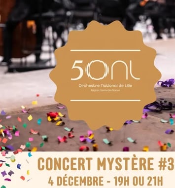Concert Mystère #3 de l'Orchestre National de Lille