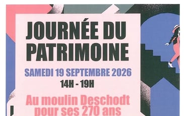 Visite et animations : le moulin Deschodt fête ses 270 ans!