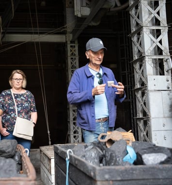 Visites guidées par l'association des anciens mineurs