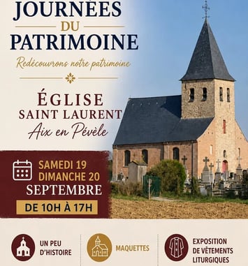 Visite et exposition à l'église