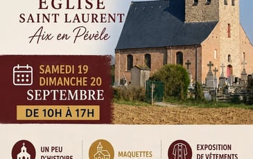 Visite et exposition à l'église