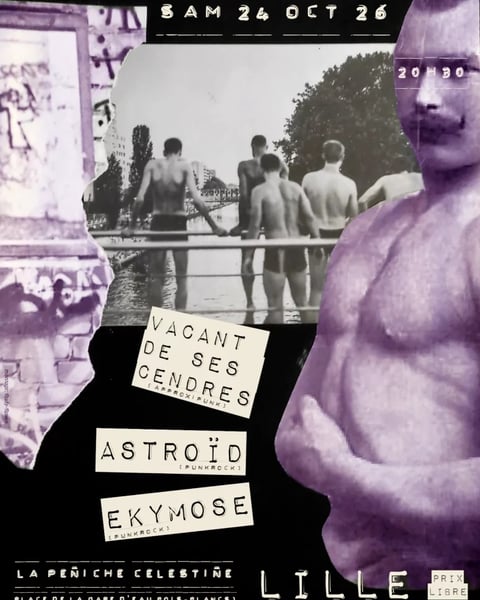 Astroïd, Ekymose, Vacant de ses cendres