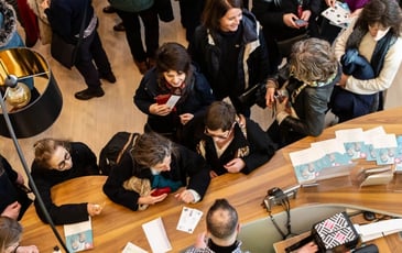L'intégrale des lectures, Annie Ernaux et Anne Percin