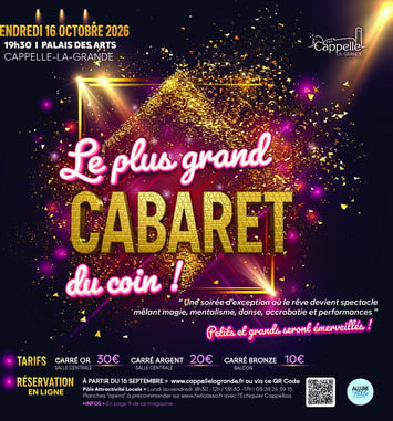 Le plus grand cabaret du coin !