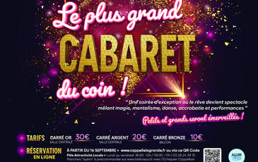 Le plus grand cabaret du coin !