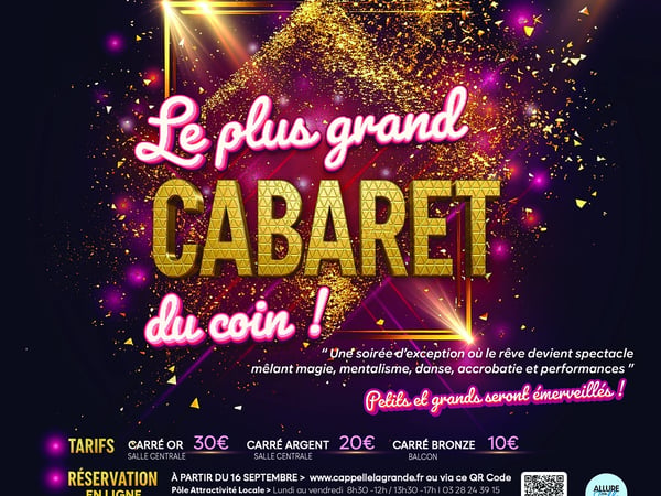 Le plus grand cabaret du coin !