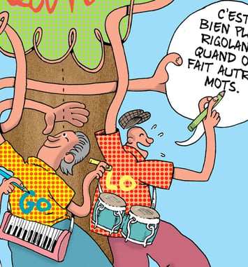 C'est bien plus rigolant quand on fait autres mots