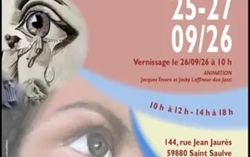 Exposition du Collectif « de Plume et d'Encre » à Saint-Saulve