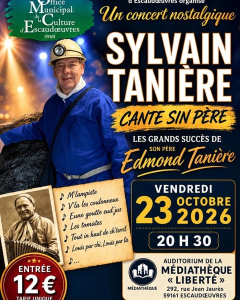 Sylvain Tanière cante sin père