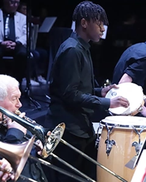 Concert de Sainte-Cécile par les sociétés musicales aulnésiennes