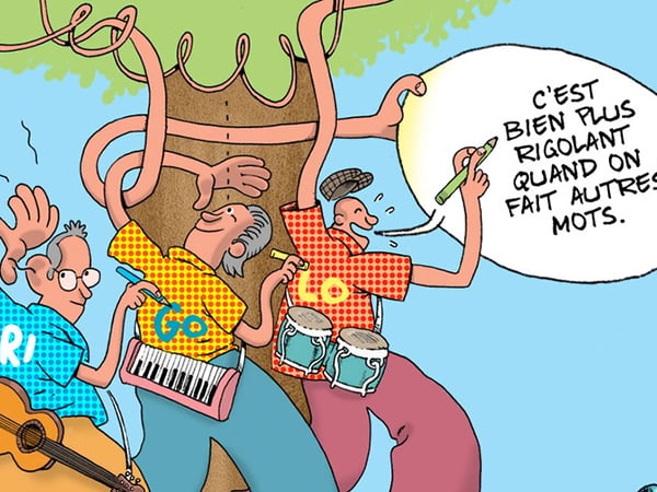 C'est bien plus rigolant quand on fait autres mots