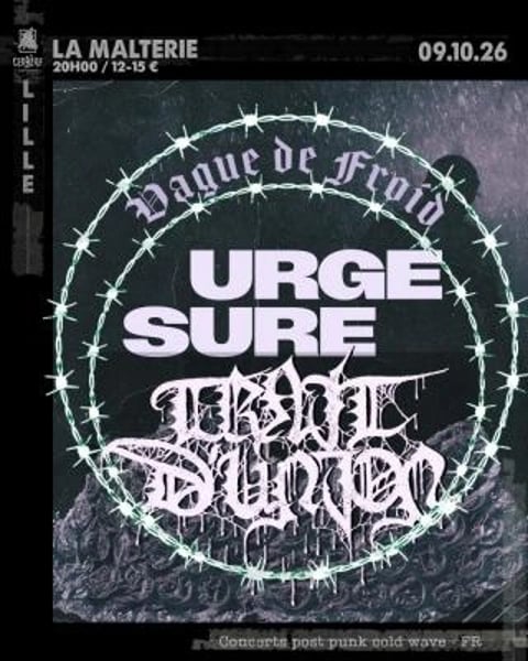 Vague de Froid : Trait d'Union + Urge + Sure