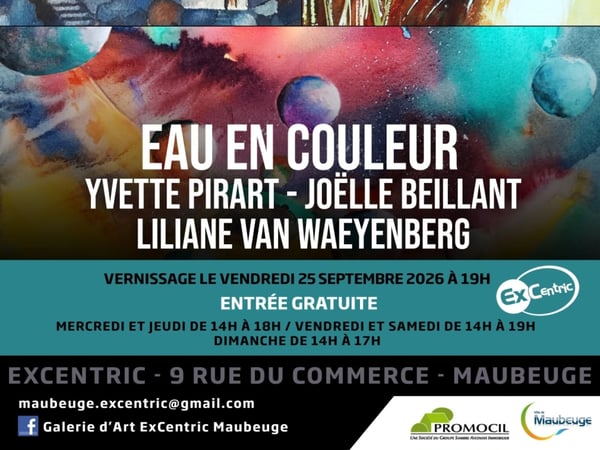 Excentric : Eau en couleur