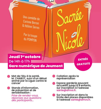 Octobre Rose : spectacle : Sacrée Nicole