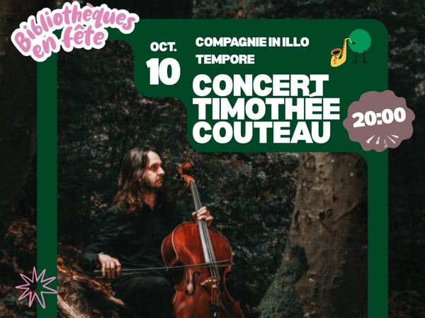 Concert musical par Timothée Couteau