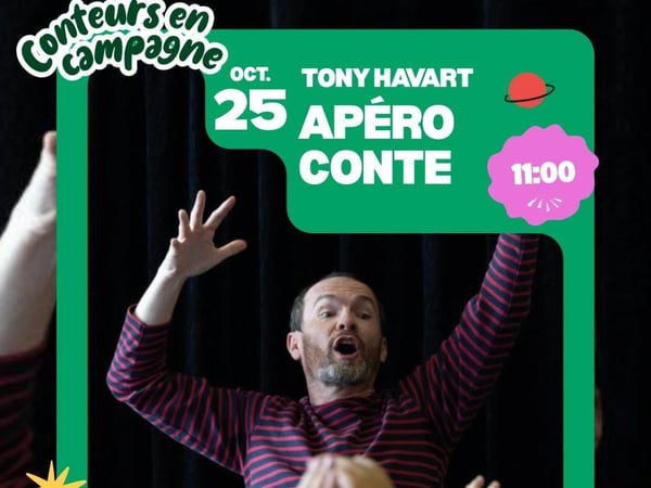 Apéro-conte avec Tony Havart