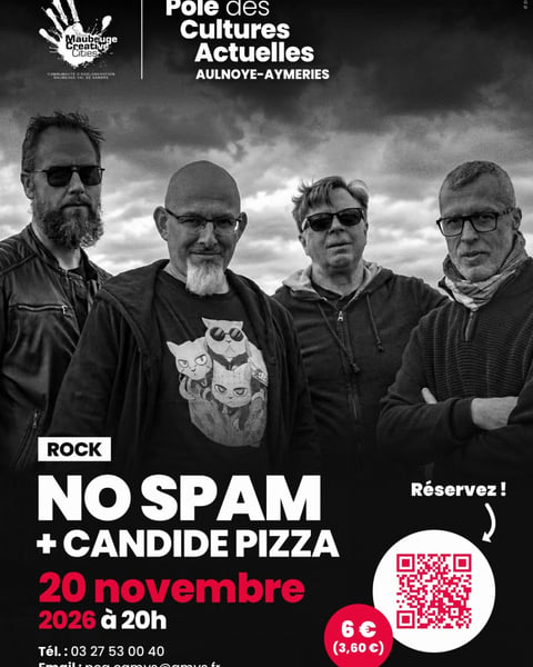No Spam + Candide Pizza