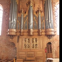 Pierre Méa à l'orgue de Saint-Éloi de Dunkerque