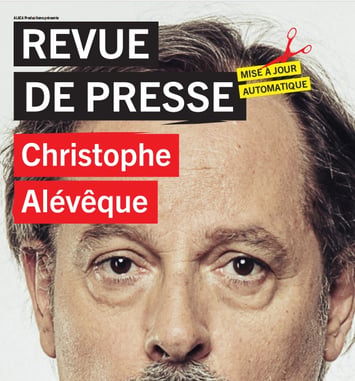 Christophe Alévêque, Revue de presse