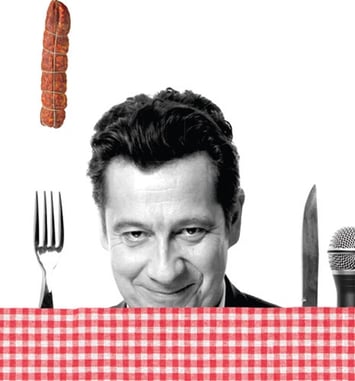 Laurent Gerra se met à table