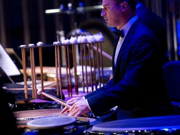 Récital de percussions par Laurent Fraiche