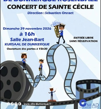 Concert de la Sainte Cécile de l'Orchestre d'Harmonie de Dunkerque-Rosendaël