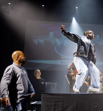 Hip Hop Games, showcase de CJM'S et Battle All Style