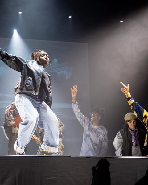 Hip Hop Games, showcase de CJM'S et Battle All Style