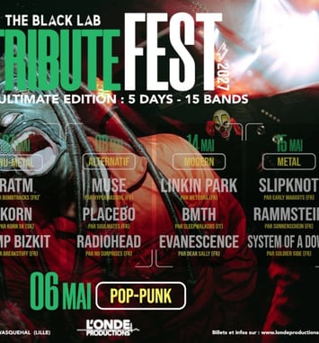 Tribute Fest, soirée pop-punk : Sum 41, Blink-182, Green Day