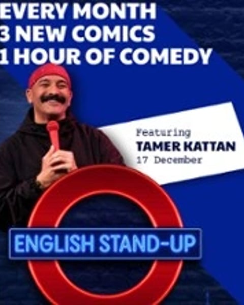English Stand-Up Comedy Night featuring Tamer Kattan and Special Guests