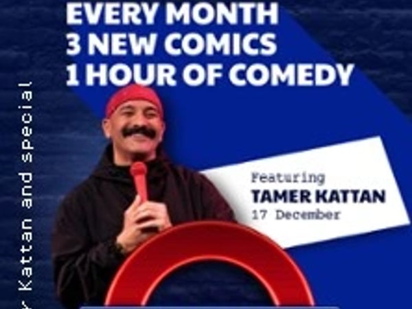 English Stand-Up Comedy Night featuring Tamer Kattan and Special Guests