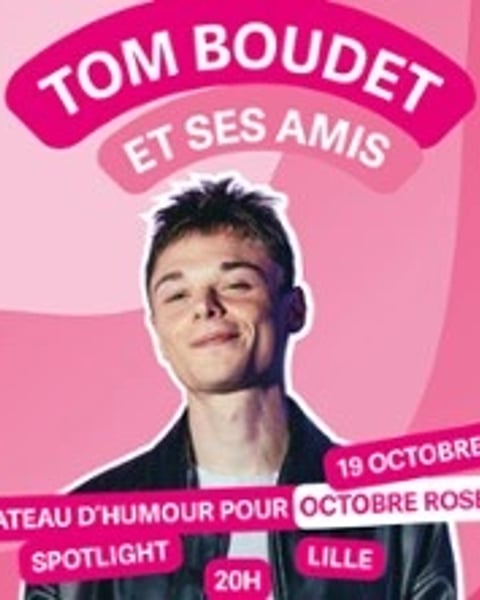 Tom Boudet et ses amis, plateau d'humour