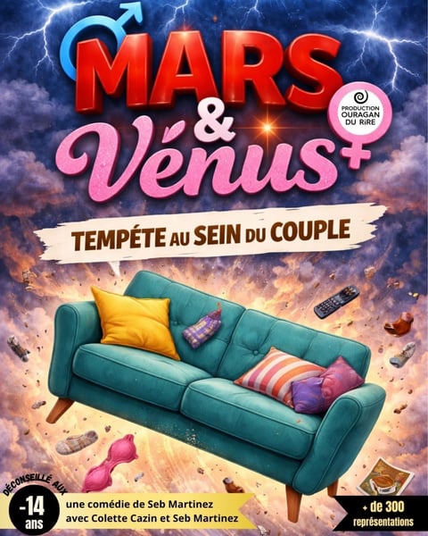 Mars & Vénus, tempête au sein du couple !