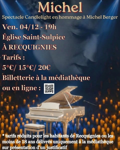 Candlelight en hommage à Michel Berger