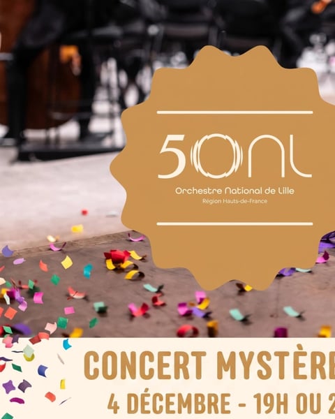 Concert Mystère #3 de l'Orchestre National de Lille