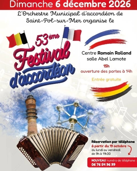 Festival orchestre d'accordéon Saint-Pol-sur-Mer