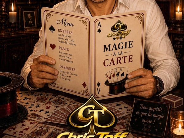 Chris Toff dans Magie à la carte