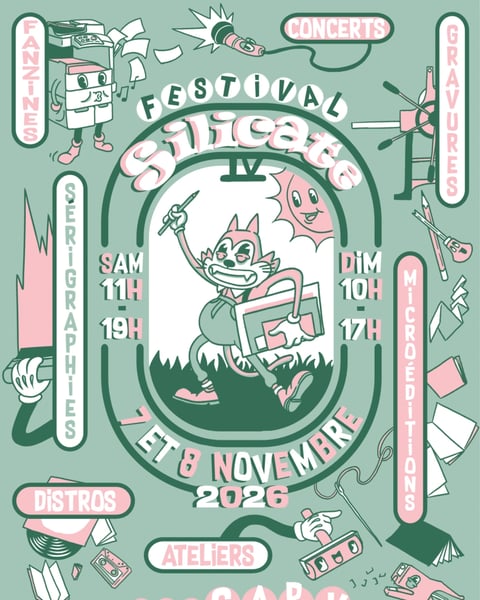 Silicate Fest #4 — Le festival de l’image imprimée et de la microédition