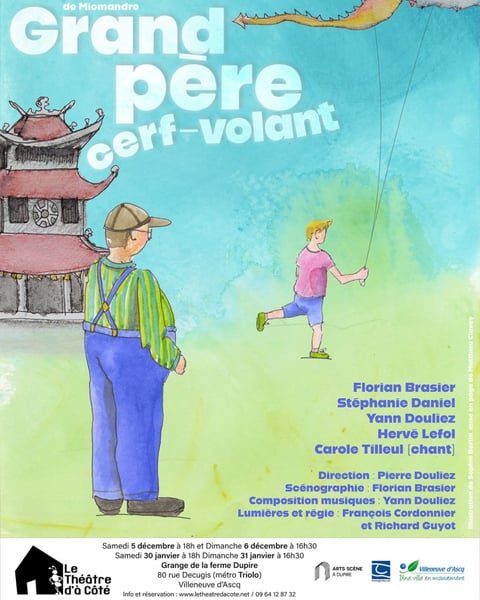Grand-père Cerf-volant