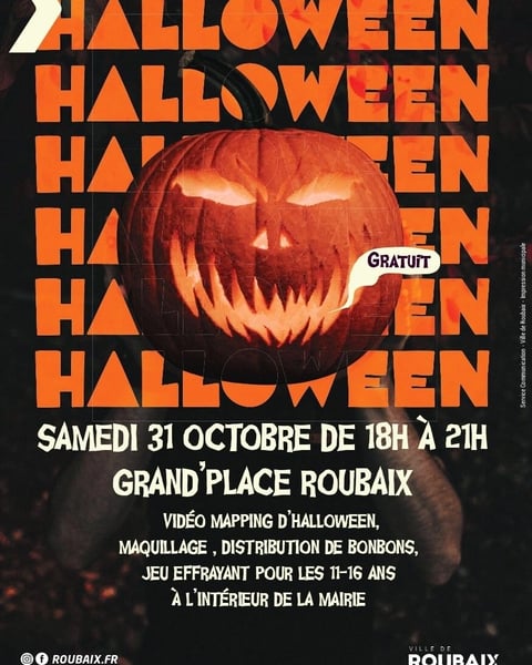 Halloween débarque à Roubaix !